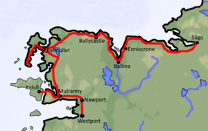 cycling Wild Atlantic Way Mayo and Sligo