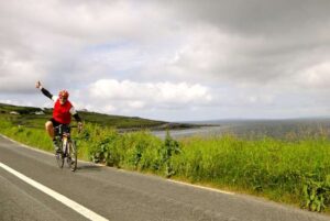 cycling in the Burren Ireland