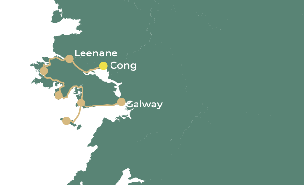 connemara at its best, day 1 map
