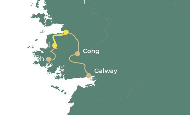 West of Ireland Epic Ride day 5 map
