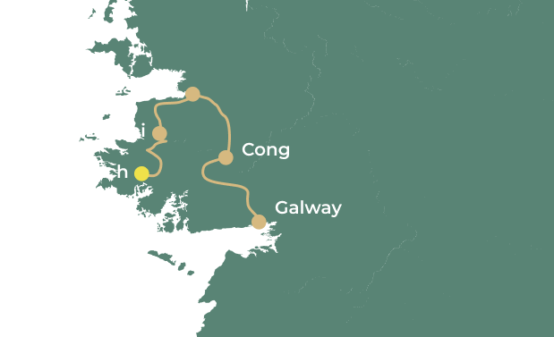 West of Ireland Epic Ride day 7 map