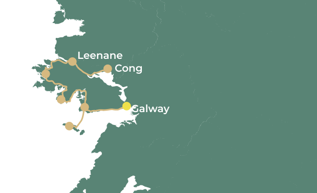 connemara at its best, day 8 map
